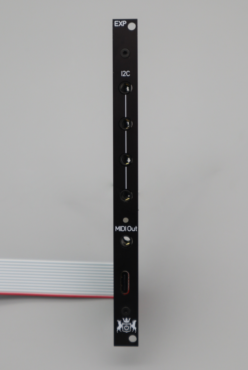 EXP F8R/XVI Eurorack expander: USB C, MIDI, I2C – Michigan Synth Works