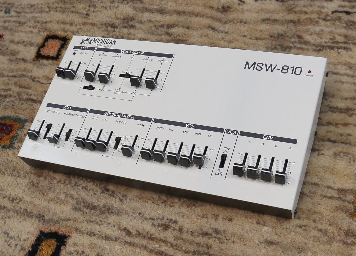 MSW-810m Analog Monosynth (with MIDI) – Michigan Synth Works