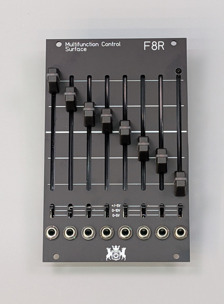 鍵盤楽器 Michigan Synth Works F8R F8R 8 Channel Fader Bank with CV, I2C, and MIDI – Michigan