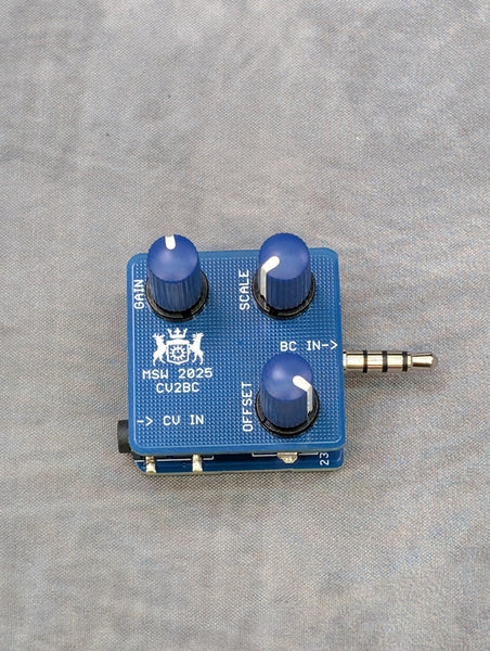 CV2BC, CV interface for Yamaha breath controller inputs