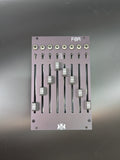 F8R 8 Channel Fader Bank with CV, I2C, and MIDI
