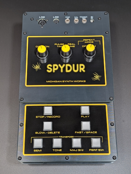 Spydur: EDP Spider Replica DIY Kit.  LINK and CV/Gate Sequencer for EDP Wasp