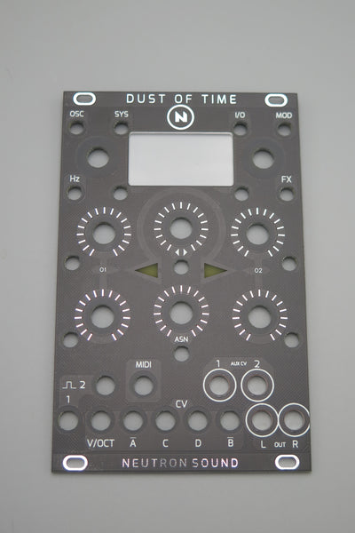 Dust of Time (DOT) Panel with window, TACT SWITCH VERSION